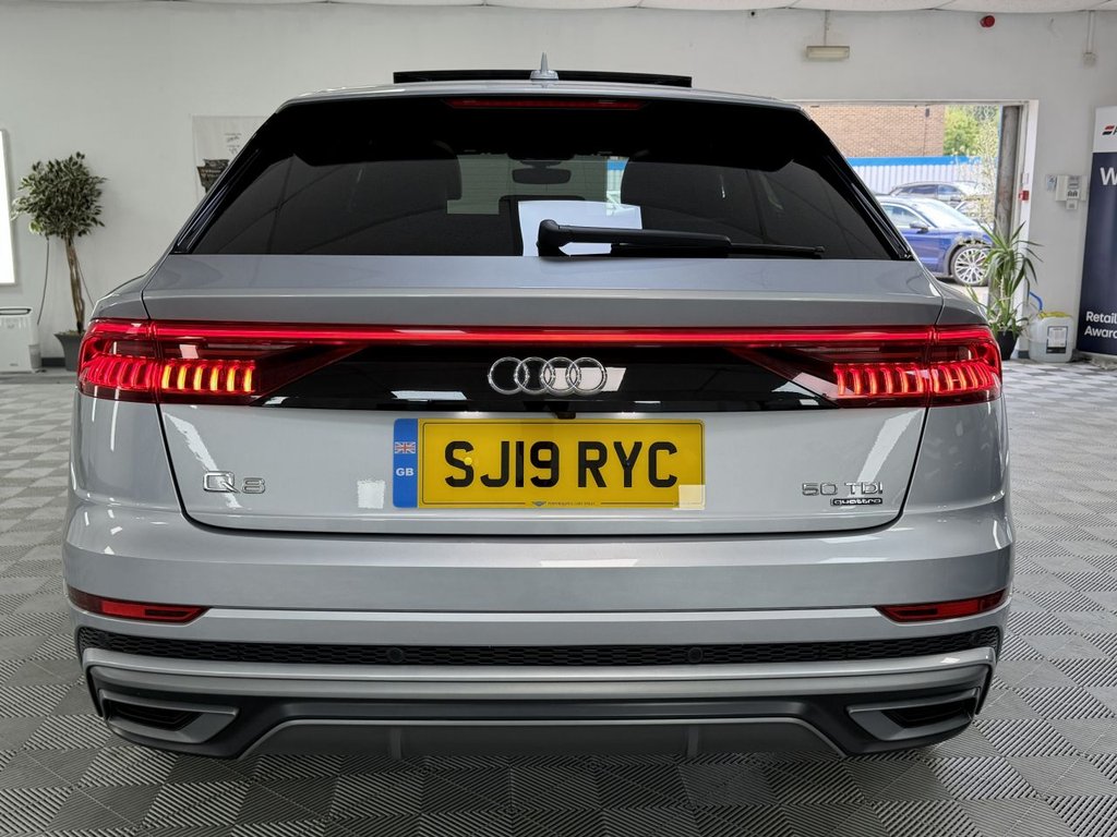 USED 2019 19 AUDI Q8 3.0 TDI V6 50 S line SUV 5dr Diesel Tiptronic quattro Euro 6 (s/s) (286 ps) 
