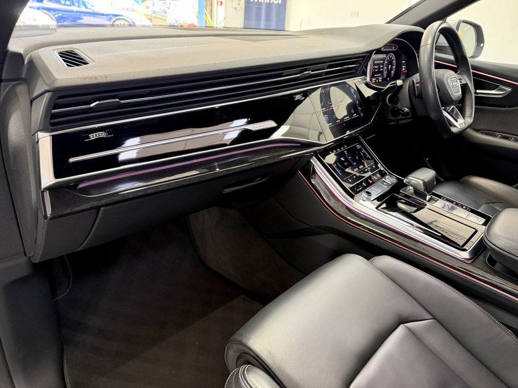USED 2019 19 AUDI Q8 3.0 TDI V6 50 S line SUV 5dr Diesel Tiptronic quattro Euro 6 (s/s) (286 ps) 