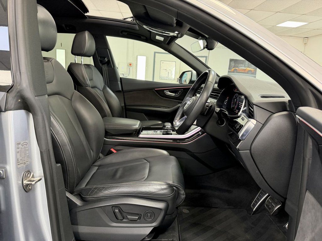 USED 2019 19 AUDI Q8 3.0 TDI V6 50 S line SUV 5dr Diesel Tiptronic quattro Euro 6 (s/s) (286 ps) 