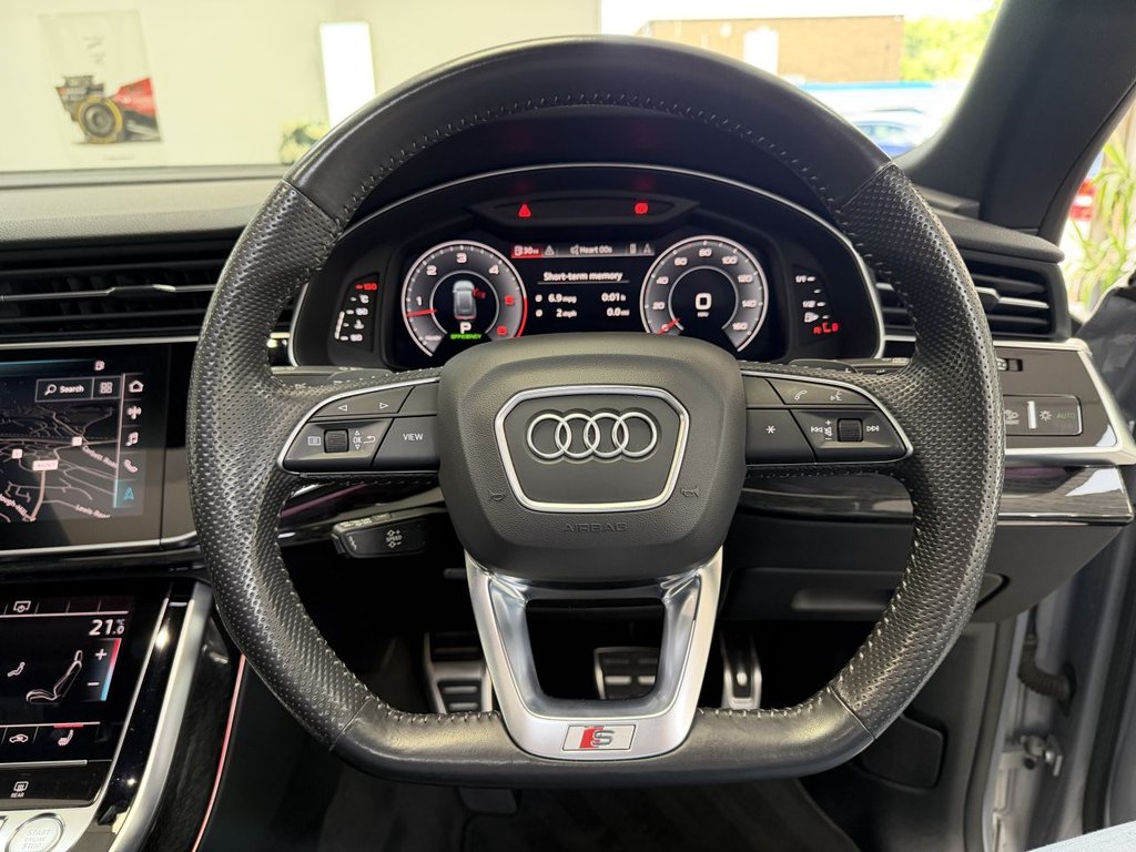 USED 2019 19 AUDI Q8 3.0 TDI V6 50 S line SUV 5dr Diesel Tiptronic quattro Euro 6 (s/s) (286 ps) 