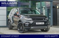 USED 2017 67 LAND ROVER DISCOVERY SPORT 2.0 TD4 HSE Black SUV 5dr Diesel Auto 4WD Euro 6 (s/s) (180 ps) 