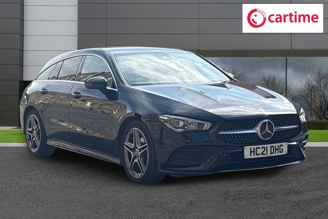 View our Mercedes-Benz Cla 1.3 CLA180 AMG Line Shooting Brake 5dr Petrol 7G-DCT Euro 6 (s/s) (136 ps) Smartphone Integration, Parking Package, Seat Comfort Package, Light And Sight Package, Leather Package