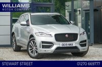 USED 2019 19 JAGUAR F-PACE 2.0 D180 R-Sport SUV 5dr Diesel Auto AWD Euro 6 (s/s) (180 ps) 