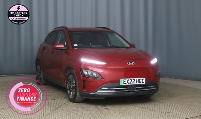 View our Hyundai Kona 64kWh Premium SUV 5dr Electric Auto (10.5kW Charger) (204 ps)