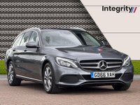 USED 2017 66 MERCEDES-BENZ C-CLASS 2.0 C200 Sport (Premium) Estate 5dr Petrol G-Tronic+ Euro 6 (s/s) (184 ps) 1 Owner | Pan Roof | Reverse Camera