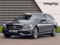 USED 2017 66 MERCEDES-BENZ C-CLASS 2.0 C200 Sport (Premium) Estate 5dr Petrol G-Tronic+ Euro 6 (s/s) (184 ps) 1 Owner | Pan Roof | Reverse Camera