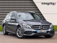 USED 2017 66 MERCEDES-BENZ C-CLASS 2.0 C200 Sport (Premium) Estate 5dr Petrol G-Tronic+ Euro 6 (s/s) (184 ps) 1 Owner | Pan Roof | Reverse Camera