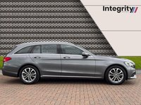 USED 2017 66 MERCEDES-BENZ C-CLASS 2.0 C200 Sport (Premium) Estate 5dr Petrol G-Tronic+ Euro 6 (s/s) (184 ps) 1 Owner | Pan Roof | Reverse Camera