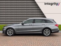 USED 2017 66 MERCEDES-BENZ C-CLASS 2.0 C200 Sport (Premium) Estate 5dr Petrol G-Tronic+ Euro 6 (s/s) (184 ps) 1 Owner | Pan Roof | Reverse Camera