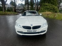 USED 2015 15 BMW Z4 2.0 20i Convertible 2dr Petrol Auto sDrive Euro 6 (184 ps) GREAT CONDTION BMW Z4 CONVERTIBLE IN WHITE WITH RED LEATHER