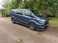 USED 2022 22 FORD TRANSIT CUSTOM 2.0 320 EcoBlue Limited Crew Van MS-RT Double Cab 5dr Diesel Auto L2 H1 Euro 6 (s/s) (185 ps) FULL HISTORY AND GREAT VALUE
