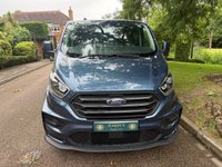 USED 2022 22 FORD TRANSIT CUSTOM 2.0 320 EcoBlue Limited Crew Van MS-RT Double Cab 5dr Diesel Auto L2 H1 Euro 6 (s/s) (185 ps) FULL HISTORY AND GREAT VALUE