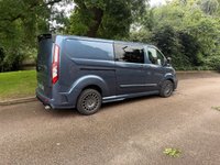 USED 2022 22 FORD TRANSIT CUSTOM 2.0 320 EcoBlue Limited Crew Van MS-RT Double Cab 5dr Diesel Auto L2 H1 Euro 6 (s/s) (185 ps) FULL HISTORY AND GREAT VALUE