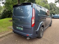 USED 2022 22 FORD TRANSIT CUSTOM 2.0 320 EcoBlue Limited Crew Van MS-RT Double Cab 5dr Diesel Auto L2 H1 Euro 6 (s/s) (185 ps) FULL HISTORY AND GREAT VALUE