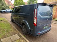 USED 2022 22 FORD TRANSIT CUSTOM 2.0 320 EcoBlue Limited Crew Van MS-RT Double Cab 5dr Diesel Auto L2 H1 Euro 6 (s/s) (185 ps) FULL HISTORY AND GREAT VALUE