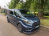 USED 2022 22 FORD TRANSIT CUSTOM 2.0 320 EcoBlue Limited Crew Van MS-RT Double Cab 5dr Diesel Auto L2 H1 Euro 6 (s/s) (185 ps) FULL HISTORY AND GREAT VALUE