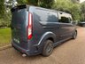 USED 2022 22 FORD TRANSIT CUSTOM 2.0 320 EcoBlue Limited Crew Van MS-RT Double Cab 5dr Diesel Auto L2 H1 Euro 6 (s/s) (185 ps) FULL HISTORY AND GREAT VALUE