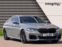 USED 2021 21 BMW 5 SERIES 4.4 M550i V8 Saloon 4dr Petrol Steptronic xDrive Euro 6 (s/s) (530 ps) Technology Pack | Visibility Pack