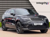 USED 2019 19 LAND ROVER RANGE ROVER VELAR 2.0 P250 R-Dynamic SE SUV 5dr Petrol Auto 4WD Euro 6 (s/s) (250 ps) LR History | 20" Alloys | Black Pk