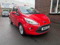 USED 2014 14 FORD KA 1.2 Zetec Hatchback 3dr Petrol Manual Euro 5 (s/s) (69 ps) **LOW TAX** **LOW INSURANCE**