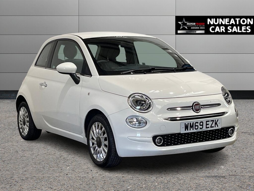 USED 2020 69 FIAT 500 1.2 Lounge Hatchback 3dr Petrol Dualogic Euro 6 (s/s) (69 bhp) 