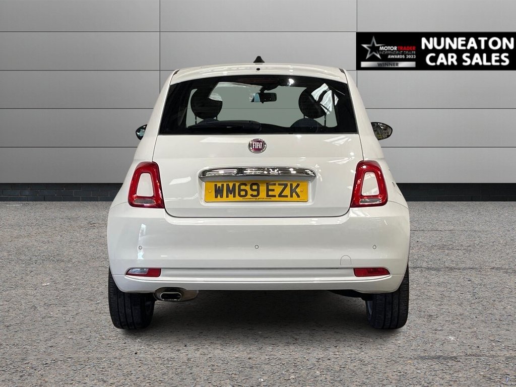 USED 2020 69 FIAT 500 1.2 Lounge Hatchback 3dr Petrol Dualogic Euro 6 (s/s) (69 bhp) 