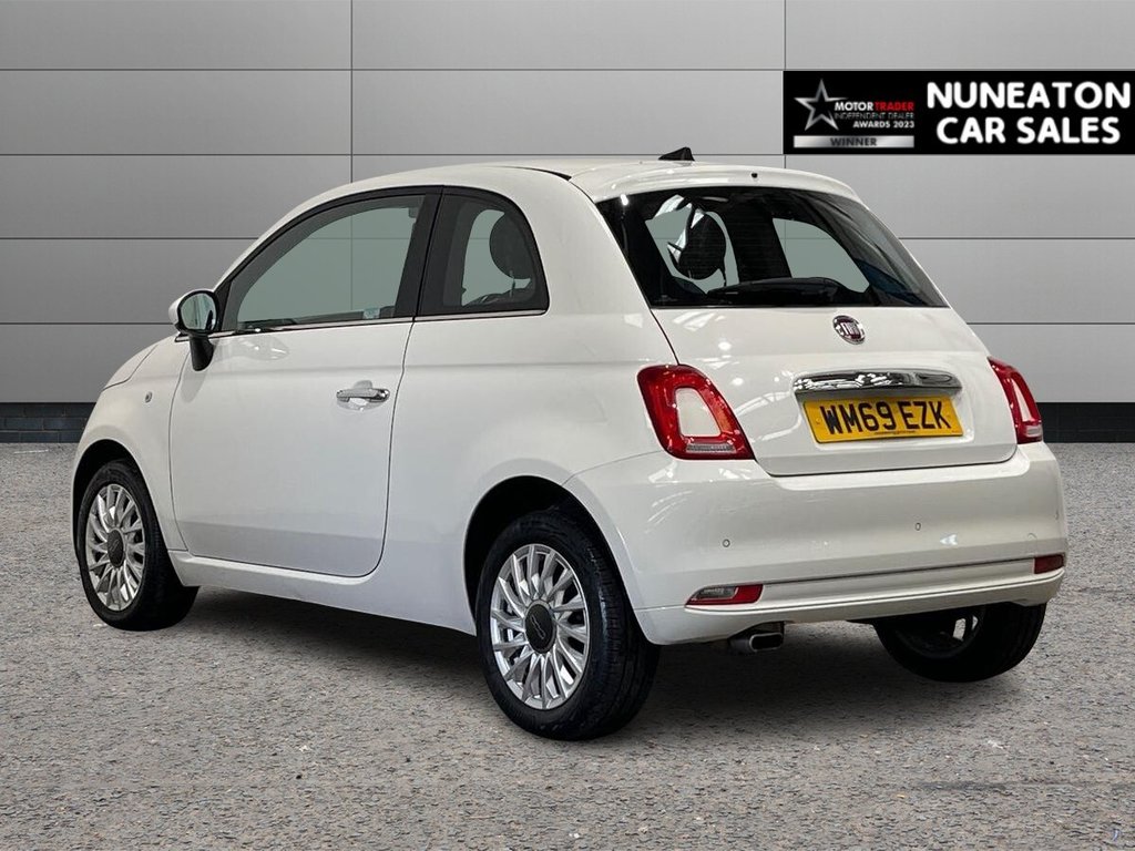 USED 2020 69 FIAT 500 1.2 Lounge Hatchback 3dr Petrol Dualogic Euro 6 (s/s) (69 bhp) 