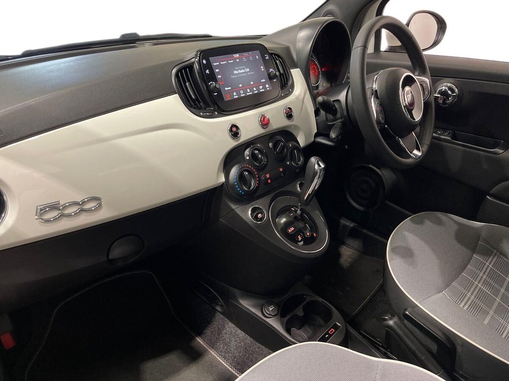 USED 2020 69 FIAT 500 1.2 Lounge Hatchback 3dr Petrol Dualogic Euro 6 (s/s) (69 bhp) 