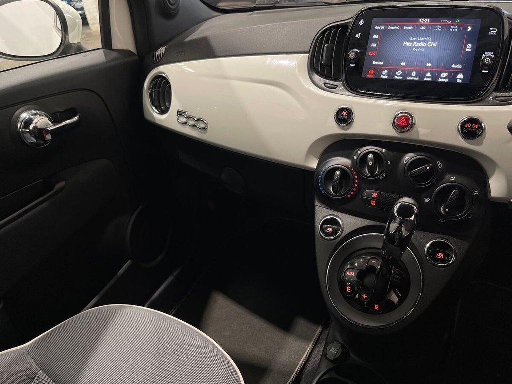 USED 2020 69 FIAT 500 1.2 Lounge Hatchback 3dr Petrol Dualogic Euro 6 (s/s) (69 bhp) 