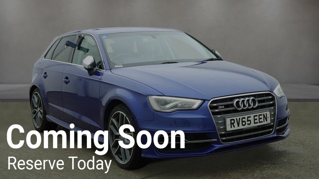 USED 2015 65 AUDI S3 2.0 TFSI Sportback 5dr Petrol S Tronic quattro Euro 6 (s/s) (300 ps)