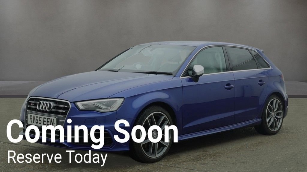 USED 2015 65 AUDI S3 2.0 TFSI Sportback 5dr Petrol S Tronic quattro Euro 6 (s/s) (300 ps)