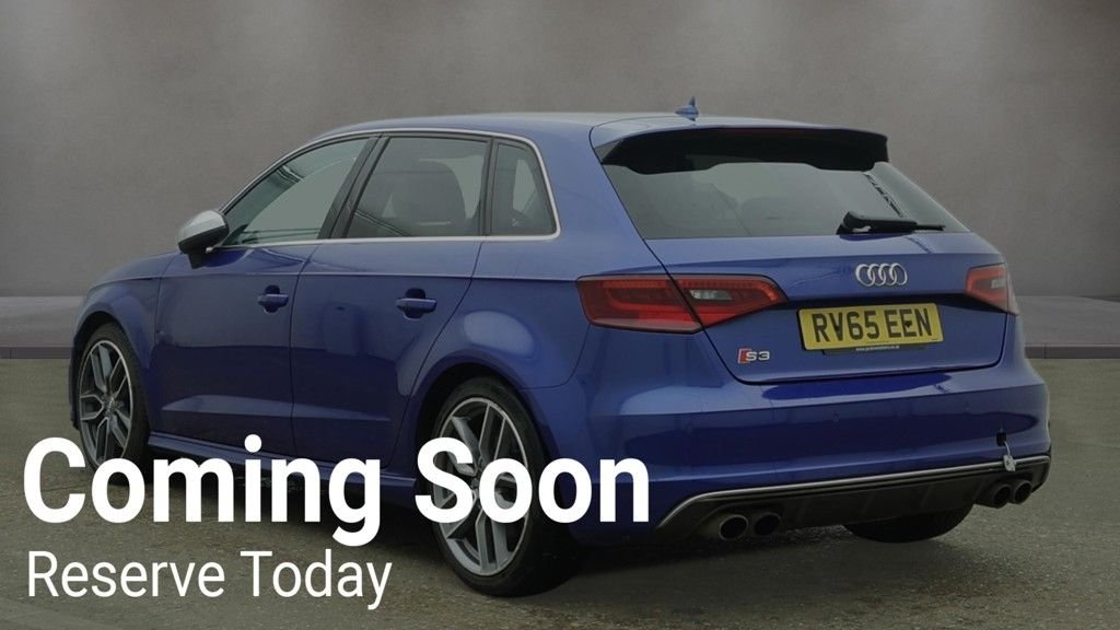 USED 2015 65 AUDI S3 2.0 TFSI Sportback 5dr Petrol S Tronic quattro Euro 6 (s/s) (300 ps)