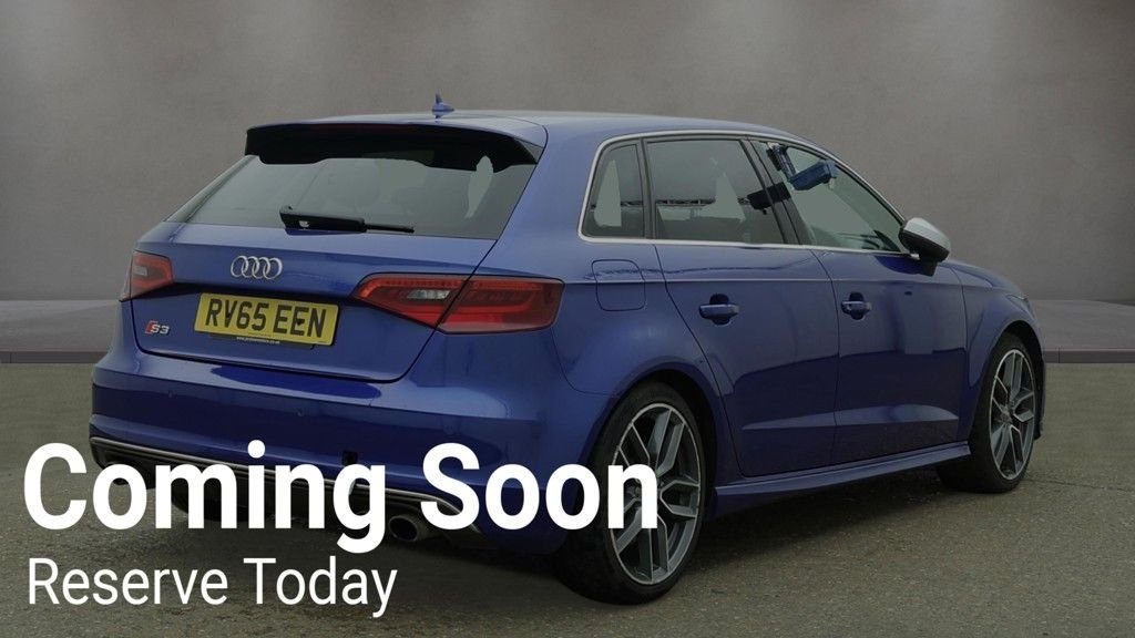 USED 2015 65 AUDI S3 2.0 TFSI Sportback 5dr Petrol S Tronic quattro Euro 6 (s/s) (300 ps)