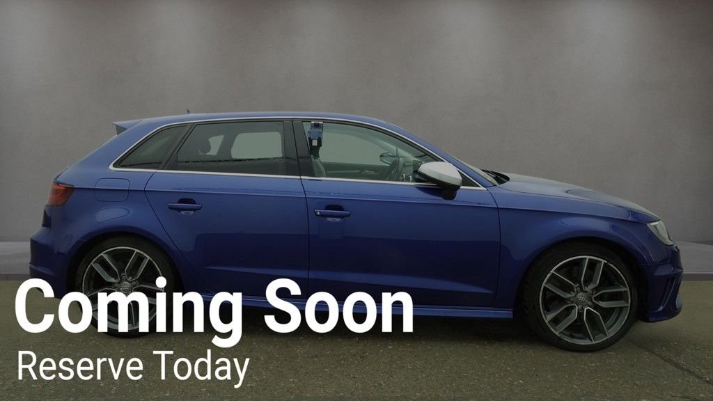 USED 2015 65 AUDI S3 2.0 TFSI Sportback 5dr Petrol S Tronic quattro Euro 6 (s/s) (300 ps)