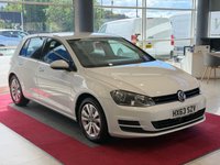 USED 2013 63 VOLKSWAGEN GOLF 1.4 TSI BlueMotion Tech SE Hatchback 5dr Petrol Manual Euro 5 (s/s) (122 ps) LOW MILEAGE, PARKING SENSORS, CRUISE CONTROL, DAB RADIO, BLUETOOTH TELEPHONE STREAMING, MULTI FUNCTIONING STEERING WHEEL, AIR CONDITIONING