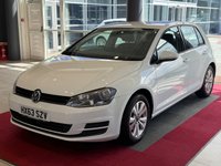 USED 2013 63 VOLKSWAGEN GOLF 1.4 TSI BlueMotion Tech SE Hatchback 5dr Petrol Manual Euro 5 (s/s) (122 ps) LOW MILEAGE, PARKING SENSORS, CRUISE CONTROL, DAB RADIO, BLUETOOTH TELEPHONE STREAMING, MULTI FUNCTIONING STEERING WHEEL, AIR CONDITIONING