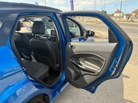 USED 2019 69 FORD ECOSPORT 1.0T EcoBoost GPF ST-Line SUV 5dr Petrol Manual Euro 6 (s/s) (125 ps) 2 OWNERS FROM NEW* 4 STAMP SERVICE HISTORY* AUTOMATIC* SAT NAV* PARKING SENSORS* REVERSING CAMERA* CRUISE CONTROL* AUTO START / STOP* TRACTION CONTROL* 6 SPEED* PART LEATHER WITH SUEDE
