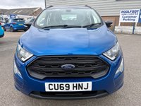 USED 2019 69 FORD ECOSPORT 1.0T EcoBoost GPF ST-Line SUV 5dr Petrol Manual Euro 6 (s/s) (125 ps) 2 OWNERS FROM NEW* 4 STAMP SERVICE HISTORY* AUTOMATIC* SAT NAV* PARKING SENSORS* REVERSING CAMERA* CRUISE CONTROL* AUTO START / STOP* TRACTION CONTROL* 6 SPEED* PART LEATHER WITH SUEDE