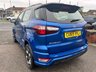 USED 2019 69 FORD ECOSPORT 1.0T EcoBoost GPF ST-Line SUV 5dr Petrol Manual Euro 6 (s/s) (125 ps) PART LEATHER& SUEDE*AUTO START/STOP