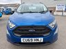 USED 2019 69 FORD ECOSPORT 1.0T EcoBoost GPF ST-Line SUV 5dr Petrol Manual Euro 6 (s/s) (125 ps) 2 OWNERS FROM NEW* 4 STAMP SERVICE HISTORY* AUTOMATIC* SAT NAV* PARKING SENSORS* REVERSING CAMERA* CRUISE CONTROL* AUTO START / STOP* TRACTION CONTROL* 6 SPEED* PART LEATHER WITH SUEDE