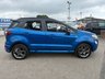 USED 2019 69 FORD ECOSPORT 1.0T EcoBoost GPF ST-Line SUV 5dr Petrol Manual Euro 6 (s/s) (125 ps) 2 OWNERS FROM NEW* 4 STAMP SERVICE HISTORY* AUTOMATIC* SAT NAV* PARKING SENSORS* REVERSING CAMERA* CRUISE CONTROL* AUTO START / STOP* TRACTION CONTROL* 6 SPEED* PART LEATHER WITH SUEDE