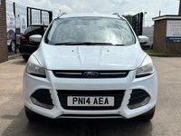 USED 2014 14 FORD KUGA 2.0 TDCi Zetec SUV 5 Door Diesel Manual White 2WD  BLUETOOTH+USB POINT+CD PLAYER