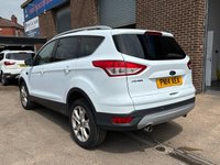 USED 2014 14 FORD KUGA 2.0 TDCi Zetec SUV 5 Door Diesel Manual White 2WD  BLUETOOTH+USB POINT+CD PLAYER