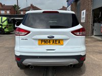 USED 2014 14 FORD KUGA 2.0 TDCi Zetec SUV 5 Door Diesel Manual White 2WD  BLUETOOTH+USB POINT+CD PLAYER