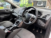 USED 2014 14 FORD KUGA 2.0 TDCi Zetec SUV 5 Door Diesel Manual White 2WD  BLUETOOTH+USB POINT+CD PLAYER