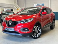 USED 2020 20 RENAULT KADJAR 1.3 TCe GT Line SUV 5 Door Petrol Automatic Red EDC Euro 6  +HEATED LEATHER+REVERSE CAM+SENSORS