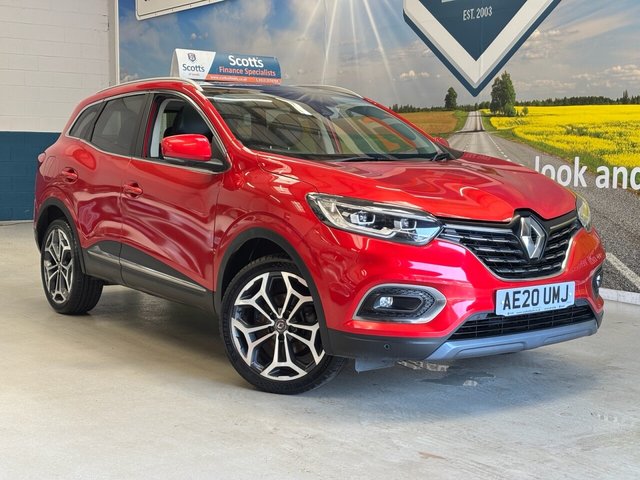View our Renault Kadjar 1.3 TCe GT Line SUV 5 Door Petrol Automatic Red EDC Euro 6 