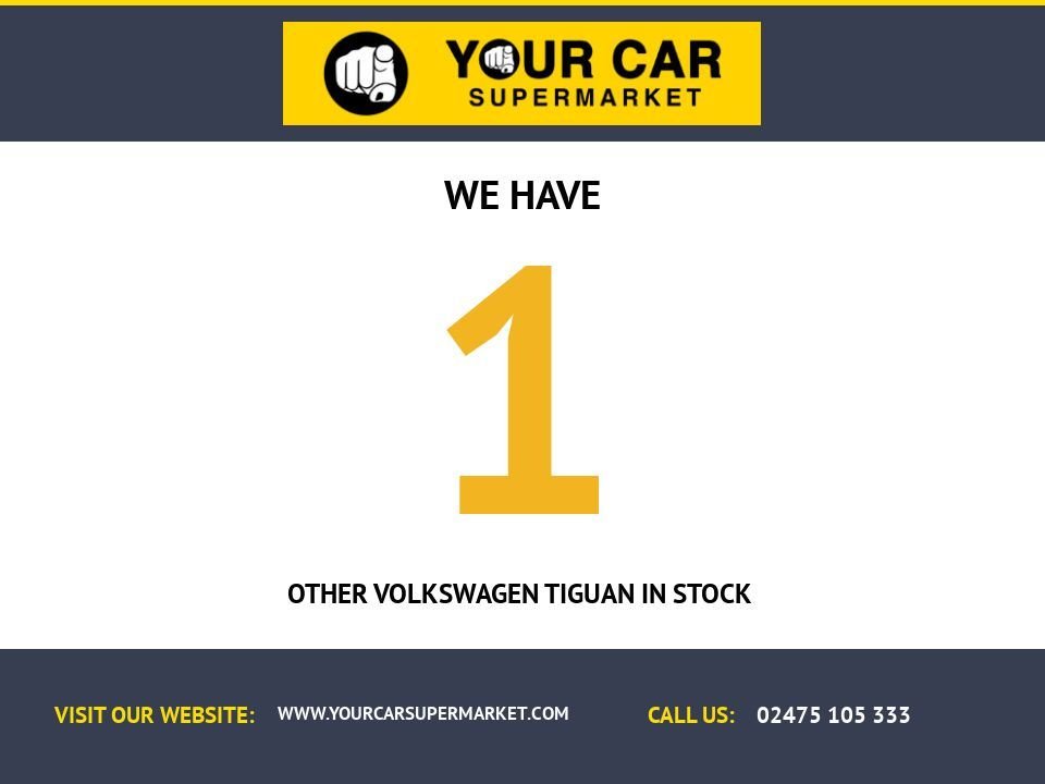 USED 2017 17 VOLKSWAGEN TIGUAN 2.0 TDI BlueMotion Tech SEL SUV 5dr Diesel Manual Euro 6 (s/s) (150 ps)