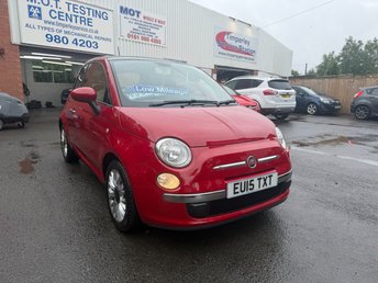 2015 FIAT 500 1.2 Lounge Hatchback 3dr Petrol Manual Euro 6 (s/s) (69 bhp) £4995.00