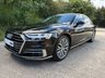 USED 2018 18 AUDI A8 3.0 TDI V6 50 Saloon 4dr Diesel Tiptronic quattro Euro 6 (s/s) LWB (286 ps) One Owner - 18k Miles - High Spec